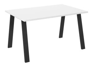 Stół do jadalni metalowe nogi Kleo 138x90 Biały
