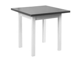 Stół Rozkładany MAX7L 80x80 Biały/Grafit