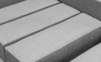 Narożnik sofa Kacper dzieci dorosłych szary poduszki