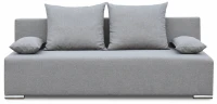 Sofa rozkładana na sprężynach bonell z pojemnikiem Komfort szara - internetowy sklep meblowy Bird Meble