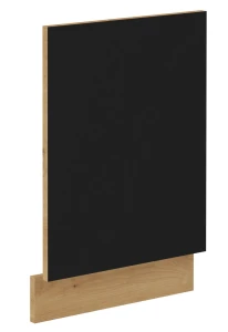 Front do zmywarki z panelem odkrytym MODENA 45 cm Dąb Artisan/Czarny