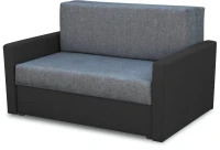 sofa fotel amerykanka rozkładana do przodu Tedi 2 czarna/grafitowa - internetowy sklep meblowy Bird Meble