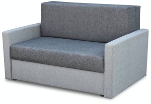 Sofa fotel amerykanka rozkładana Tedi 2 Szara/Grafitowa
