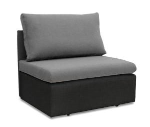 Sofa fotel rozkładany do spania Toledo Szary/Antracyt