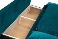 Kanapa rozkładana sofa z funkcją spania pojemnik na pościel Ecco Deluxe  - internetowy sklep meblowy Bird Meble