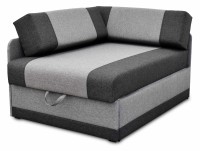 sofa rozkładana narożna vaxer narożnik dla dzieci grafitowy/szary - internetowy sklep meblowy Bird Meble