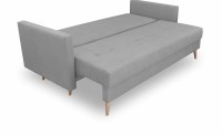 Sofa rozkładana z pojemnikiem skandynawska Saffle funkcja spania - internetowy sklep meblowy Bird Meble