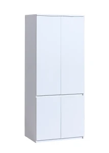 Szafa dwudrzwiowa 80 cm Arca 01 Biała