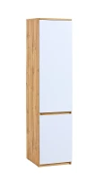 Szafa 45 cm Arca 02 dąb wotan/biały - internetowy sklep meblowy Bird Meble