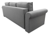 Kanapa z funkcją spania codziennego z pojemnikiem sofa rozkładana Merida tył - internetowy sklep meblowy Bird Meble