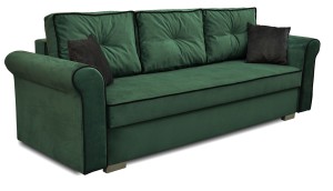 Sofa rozkładana kanapa Merida Ciemno Zielona
