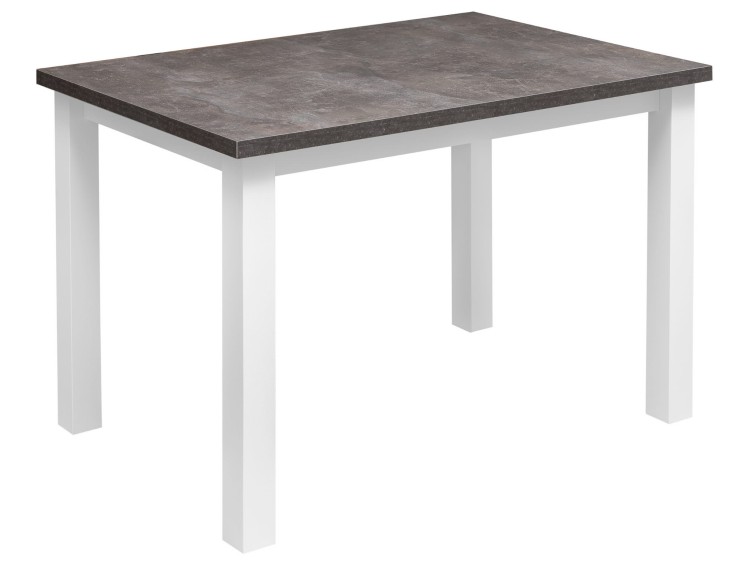 Stół do kuchni jadalni LAP 120x80 biały/beton - internetowy sklep meblowy Bird Meble