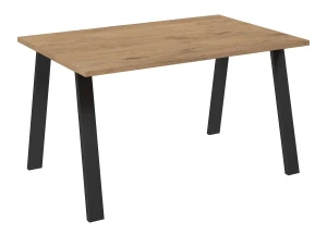 Stół do jadalni metalowe nogi Kleo 138x90 Dąb Lancelot