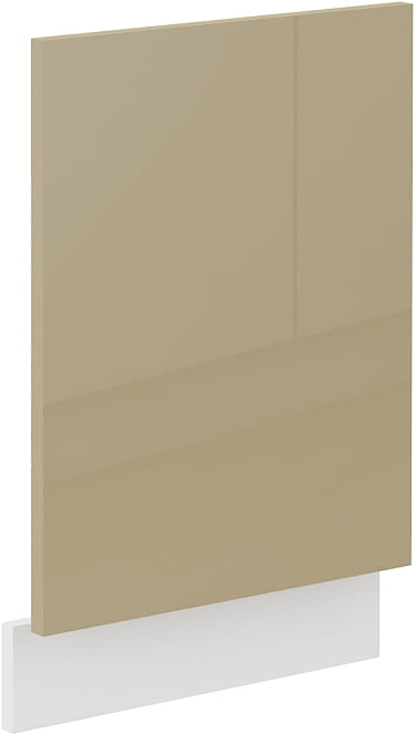 Front do zmywarki z panelem odkrytym LARA 45 cm Cappucino/Biały