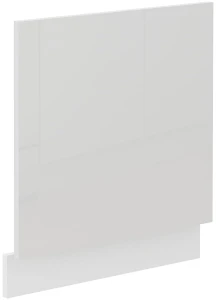 Front do zmywarki z panelem odkrytym LARA 60 cm Biały/Biały
