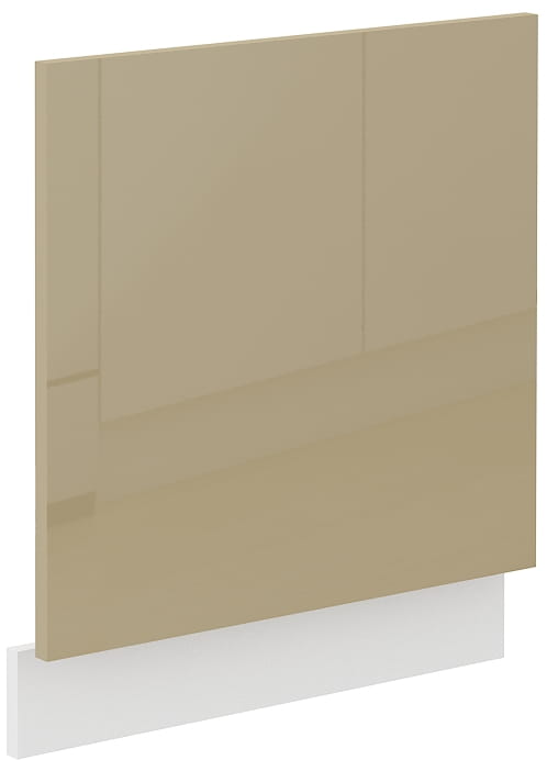 Front do zmywarki z panelem odkrytym LARA 60 cm Cappucino/Biały