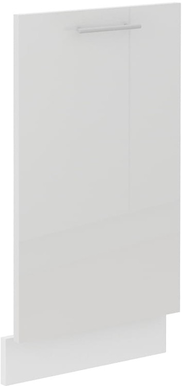 Front do zmywarki z panelem zakrytym LARA 45 cm Biały/Biały