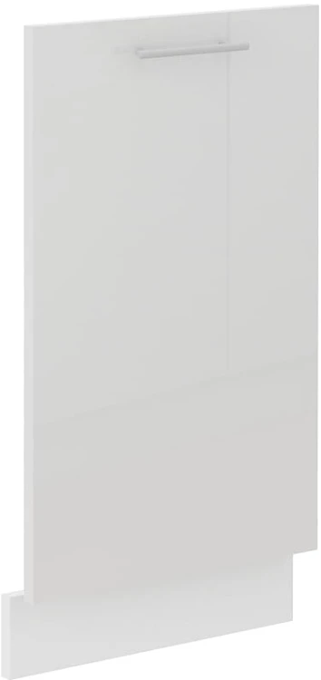 Front do zmywarki z panelem zakrytym LARA 45 cm Biały/Biały