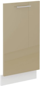 Front do zmywarki z panelem zakrytym LARA 45 cm Cappucino/Biały
