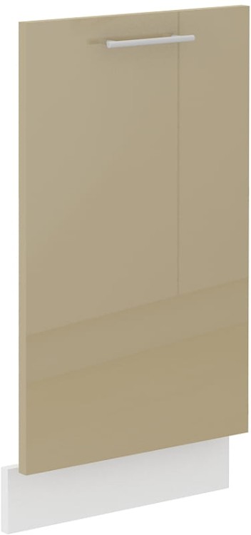 Front do zmywarki z panelem zakrytym LARA 45 cm Cappucino/Biały