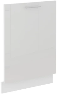 Front do zmywarki z panelem zakrytym LARA 60 cm Biały/Biały