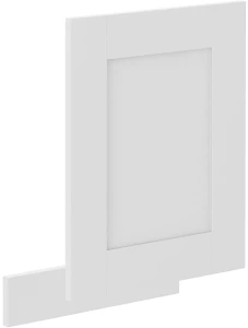 Front do zmywarki z panelem odkrytym LUNA 45 cm Biały/Biały