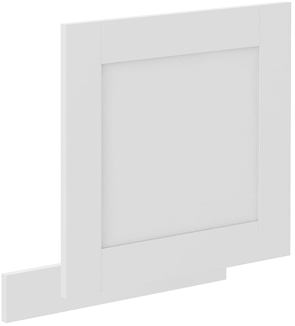 Front do zmywarki z panelem w kolorze białym 60 cm z kolekcji LUNA