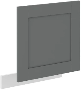 Front do zmywarki z panelem odkrytym LUNA 60 cm Szary/Biały
