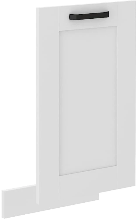 Front do zmywarki w kolorze białym 45 cm z kolekcji LUNA