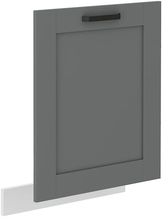 Front do zmywarki w kolorze szary/biały 60 cm z kolekcji LUNA