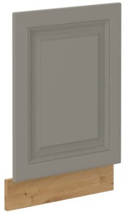 Front do zmywarki z panelem odkrytym STILO 45 cm Gliniasty Szary/Dąb Artisan