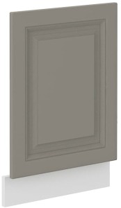 Front do zmywarki z panelem odkrytym STILO 45 cm Gliniasty Szary/Biały