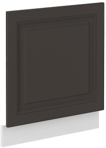 Front do zmywarki z panelem odkrytym STILO 60 cm Grafit/Biały