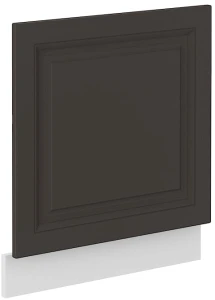 Front do zmywarki z panelem odkrytym STILO 60 cm Grafit/Biały