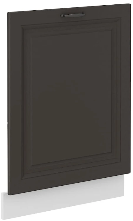 Front do zmywarki STILO 60 cm  Grafit/Biały z panelem zakrytym
