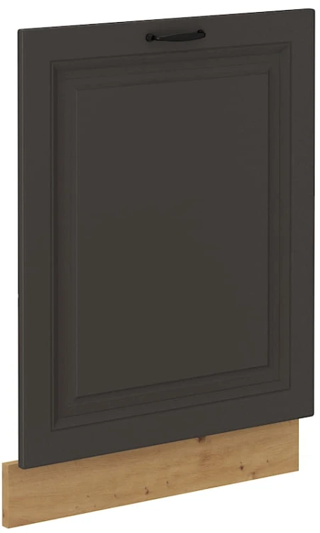 Front do zmywarki STILO 60 cm  Grafit/Artisan z panelem zakrytym