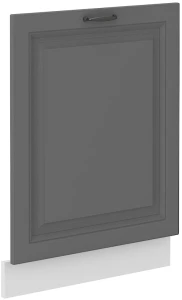 Front do zmywarki z panelem zakrytym STILO 60 cm  Szary/Biały
