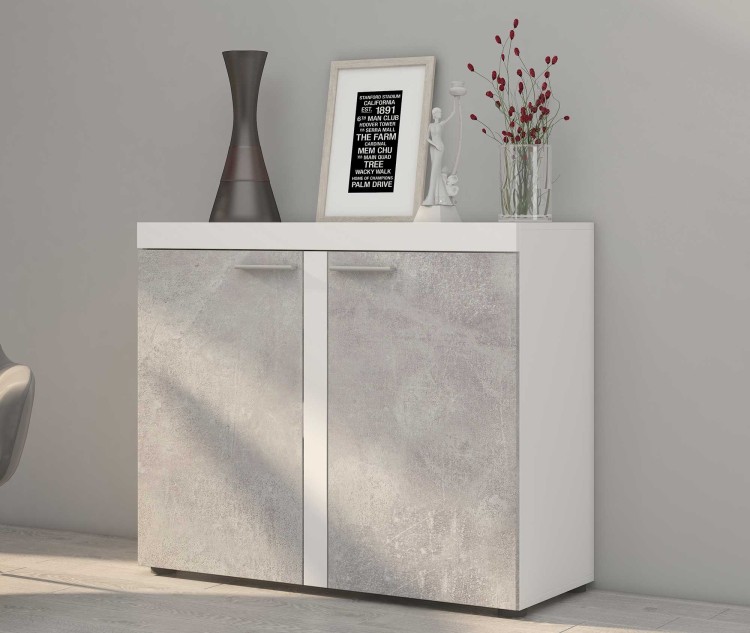 Komoda do salonu Rumba BJ22 2D Beton