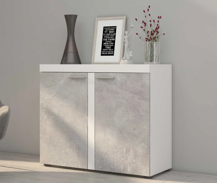Komoda do salonu Rumba BJ22 2D Beton