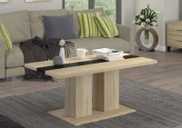 Stolik kawowy Boston 110x60 Dąb Sonoma Aranżacja