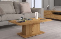 Stolik kawowy Denver 110x60 Dąb Artisan Aranżacja