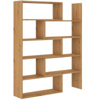 Regał na książki rozsuwany otwarty 138 cm Karol 01 Dąb Artisan