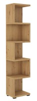 Regał otwarty wysoki 184 cm More 01 Dąb Artisan