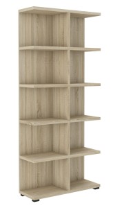 Regał otwarty wysoki biblioteczka 184 cm More 05 Dąb Sonoma