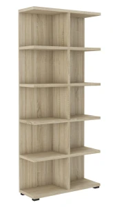 Regał otwarty wysoki biblioteczka 184 cm More 05 Dąb Sonoma