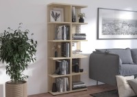 Regał otwarty wysoki biblioteczka 184 cm More 05 Dąb Sonoma Aranżacja