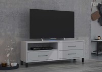 Szafka pod telewizor Roma RTV 301 Szary aranżacja