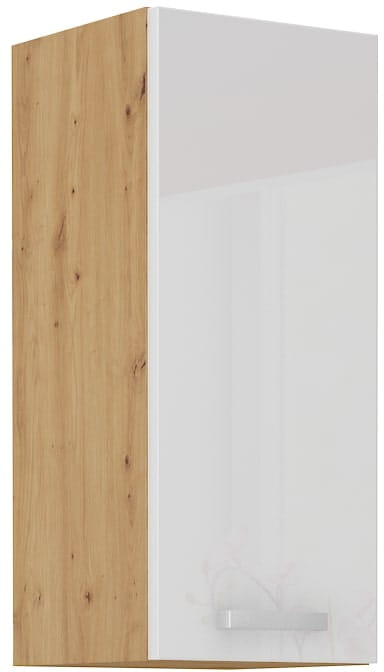 Szafka kuchenna górna w kolorze biały/dąb artisan kolekcja ARTISAN HG 30 G-90 1F