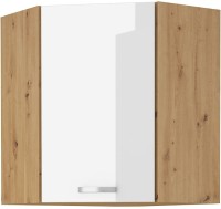Wisząca szafka HG 58x58 GN-90 1F Biały/Dąb Artisan