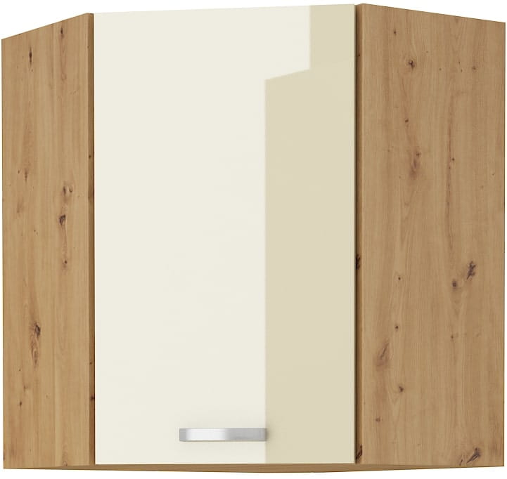 Wisząca szafka HG 58x58 GN-90 1F Krem/Dąb Artisan